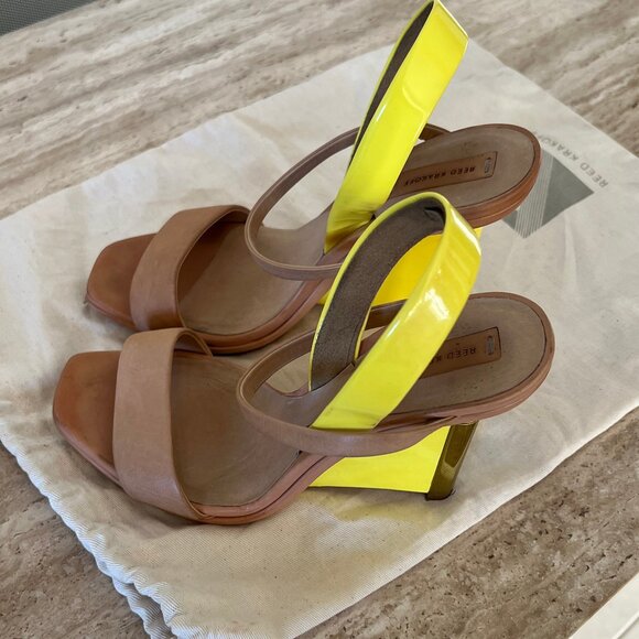 Reed Krakoff Heeled Sandals - Size EU 36.5 - Picture 8 of 8